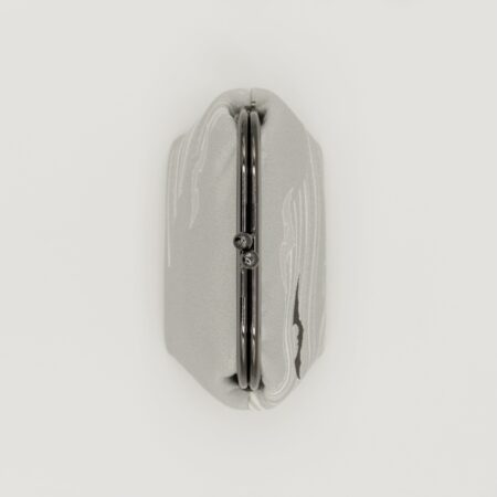 がま口ポーチ『ONE TONE』(こうもりグレー)