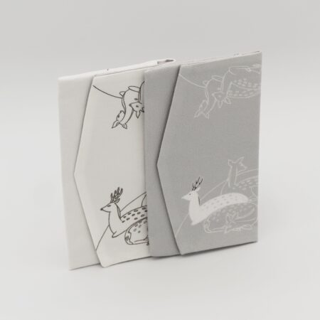 念珠入れ『ONE TONE』（鹿グレー）