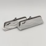 がま口ペンケース『ONE TONE』(こうもり白)