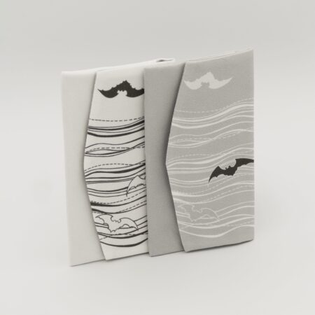 念珠入れ『ONE TONE』（こうもりグレー）