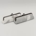 がま口ペンケース『ONE TONE』(ふくろう白)