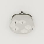 がま口ポーチ『ONE TONE』(松グレー)