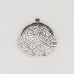 がま口コインケース『ONE TONE』(椿白)