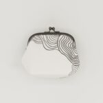 がま口ポーチ『ONE TONE』(椿白)