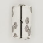 たわら型がま口ポーチ『ONE TONE』（松白）