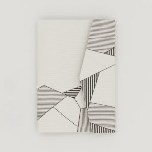 お薬手帳ケース『ONE TONE』(氷割白)