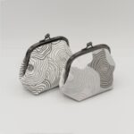 がま口ポーチ『ONE TONE』(椿白)