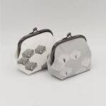 がま口ポーチ『ONE TONE』(松グレー)