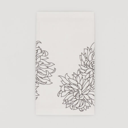 金封袱紗『ONE TONE』（菊白)