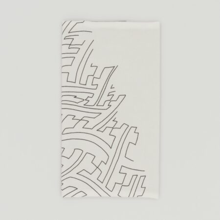 念珠入れ『ONE TONE』（紗綾型白)