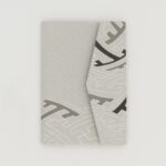 お薬手帳ケース『ONE TONE』(紗綾型グレー)