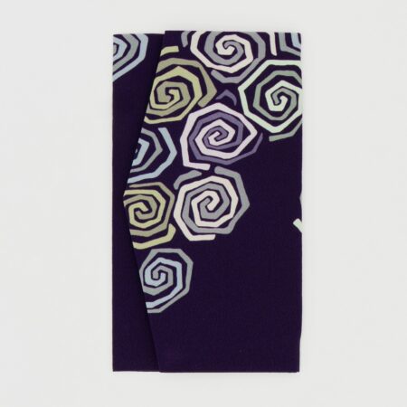 金封袱紗『ゆらぎ』（渦巻柄）