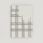 お薬手帳ケース『ONE TONE』(格子白)