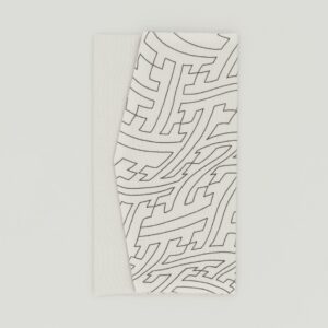 念珠入れ『ONE TONE』(紗綾型白)