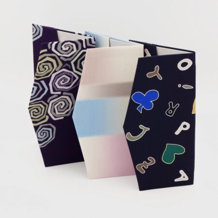 金封袱紗『ゆらぎ』（渦巻柄）