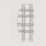 金封袱紗『ONE TONE』（格子白）