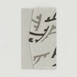 念珠入れ『ONE TONE』（紗綾型グレー)