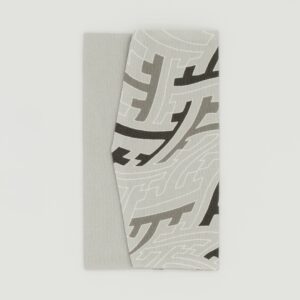 念珠入れ『ONE TONE』(紗綾型グレー)